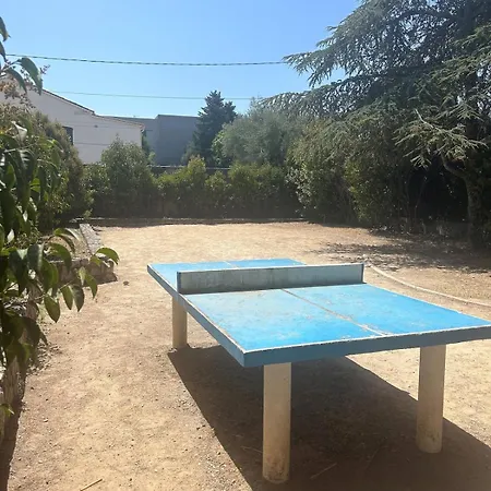 Vue 2 Pieces Tennis Piscine Plages * 昂蒂布